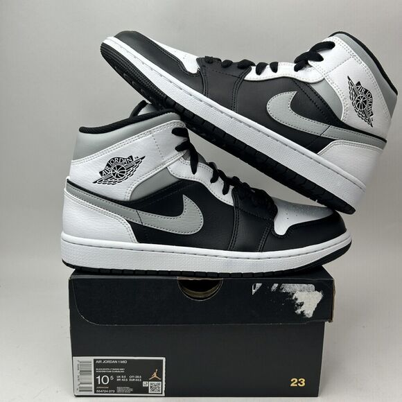 Nike Shoes Air Jordan Mid Retro “White Shadow/Light Smoke Grey” 2023